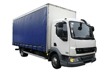 Car Hire Bangor - 7.5 Tonne Curtain Side Truck - Truck hire Bangor