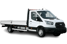 Car Hire Bangor - Ford Transit Dropside Van - Van hire Bangor